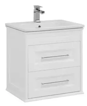 Тумба с раковиной «Aquanet» Бостон М 60 (Flat 60) подвесная белая