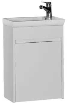 Тумба с раковиной «Aquanet» Дувр 45 (Isik 45 4045) подвесная белая