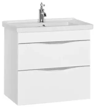 Тумба с раковиной «Aquanet» Эвора 70 (Exclusive 70 8070) подвесная белая