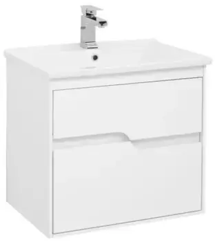 Тумба с раковиной «Aquanet» Модена 65 (Atria 65 9065) подвесная белая