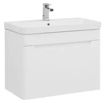 Тумба с раковиной «Aquanet» София 80 (Luxury 80 11080) подвесная белая