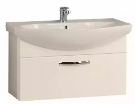 Тумба с раковиной «Aquaton» Ария 80 (Смайл 80) подвесная белая