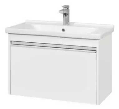 Тумба с раковиной «Aquaton» Капри 80 (Миранда 80) подвесная белая