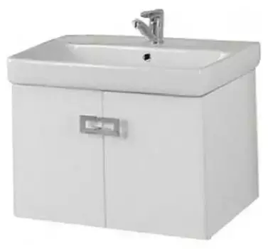 Тумба с раковиной «Aquaton» Оптима 70 (Тигода 70) подвесная белая