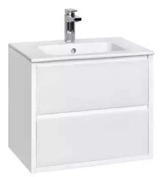 Тумба с раковиной «Aquaton» Римини 60 New (Victoria-N 60) подвесная белая