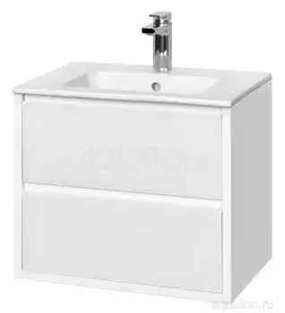 Тумба с раковиной «Aquaton» Римини 60 New (Victoria Nord 60) подвесная белая