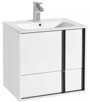 Тумба с раковиной «Aquaton» Ривьера 60 (Victoria Nord 60) подвесная белая