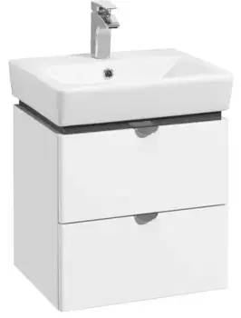 Тумба с раковиной «Aquaton» Скай 50 (Нео 50) подвесная белая