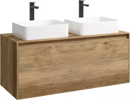 Тумба с раковиной «Aqwella 5 Stars» Mobi 120 (Джой 46) подвесная дуб балтийский