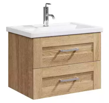 Тумба с раковиной «Aqwella» Фостер 70 (Фостер 70) подвесная дуб сонома