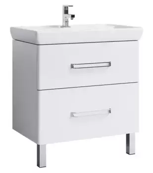 Тумба с раковиной «Aqwella» Нео 80 (Q 80) белая