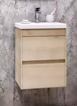 Тумба с раковиной «Art&Max» Family 50 (Am-lav 50) подвесная Pino Bianco