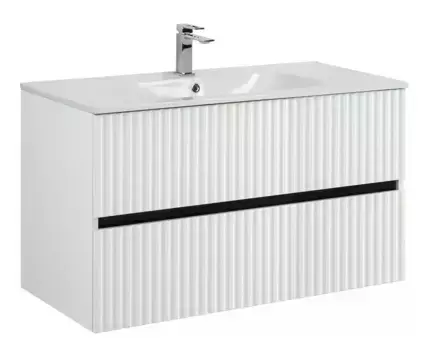 Тумба с раковиной «Art&Max» Torino 100 (102/47) подвесная Лотос