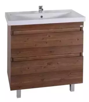 Тумба с раковиной «ASB-Mebel» Коста 80 (Фостер 80) светлый орех