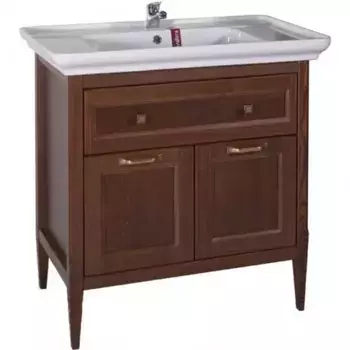 Тумба с раковиной «ASB-Woodline» Гранда 85 (Дуглас 85) антикварный орех