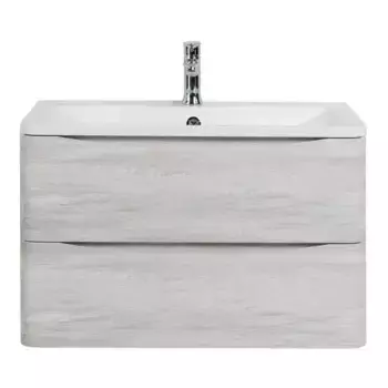 Тумба с раковиной «Belbagno» Acqua 90 (BB900/455-LV-MR-ALR) подвесная Rovere Vintage Bianco