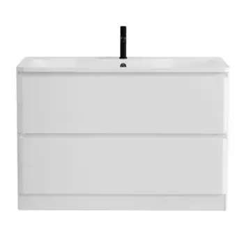 Тумба с раковиной «Belbagno» Albano 120 (BB1200/455-LV-MR-ALR) Bianco Lucido