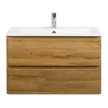 Тумба с раковиной «Belbagno» Albano 90 (BB900/455-LV-MR-ALR) подвесная Rovere Rustico