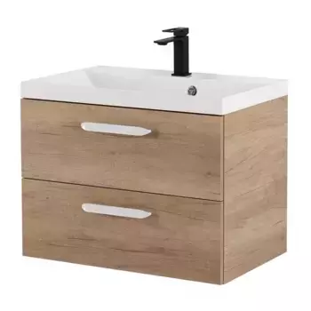 Тумба с раковиной «Belbagno» Aurora 80 (без ручек) (BB800/450-LV-MR-AST) подвесная Rovere Nebrasca Nature