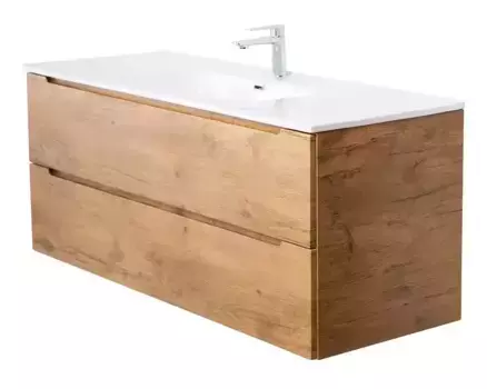 Тумба с раковиной «Belbagno» Etna 120 (BB1200ETL) подвесная Rovere Nature