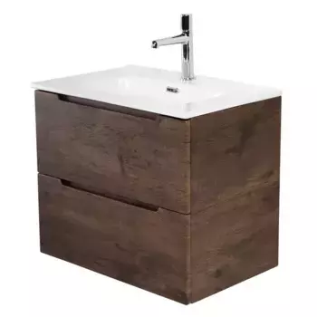 Тумба с раковиной «Belbagno» Etna 50/39 (BB500/390ETL) подвесная Rovere Moro