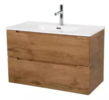 Тумба с раковиной «Belbagno» Etna 80/39 (BB800/390ETL) подвесная Rovere Nature