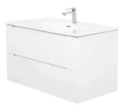 Тумба с раковиной «Belbagno» Etna-H60 80 (BB800ETL) подвесная Bianco Lucido