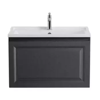 Тумба с раковиной «Belbagno» Giubileo-N 80 (CZR-800/450-LV-MR-FS) подвесная титан