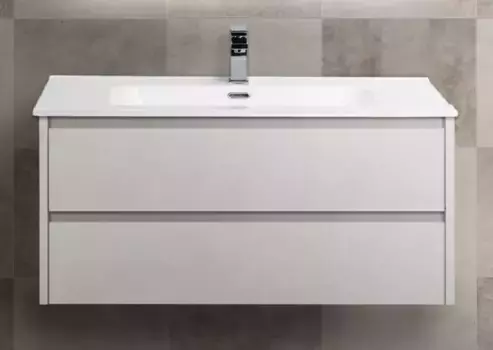 Тумба с раковиной «Belbagno» Kraft 100 (BB1000ETL) подвесная Bianco Opaco