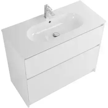 Тумба с раковиной «Belbagno» Kraft 100 (Love 101/46) Bianco Opaco