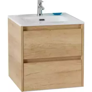 Тумба с раковиной «Belbagno» Kraft-39 50 (BB500/390ETL) подвесная Rovere Nebrasca Nature