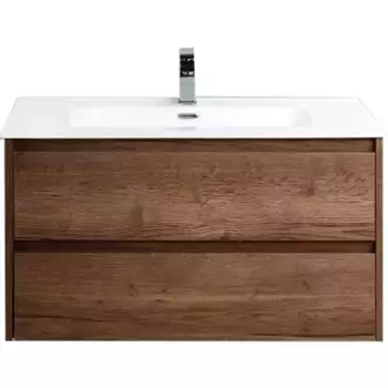 Тумба с раковиной «Belbagno» Kraft-39 80 (BB800/390ETL) подвесная Rovere Tabacco