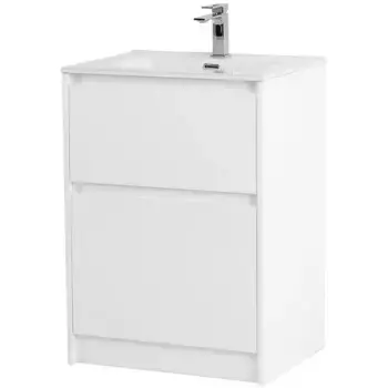 Тумба с раковиной «Belbagno» Kraft 60 (60/50) Bianco Opaco
