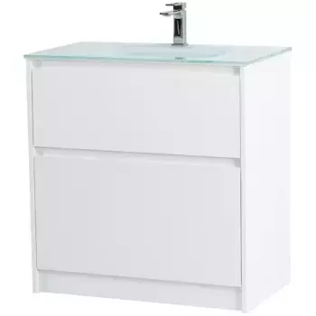 Тумба с раковиной «Belbagno» Kraft 80 (81/46-BL) Bianco Opaco