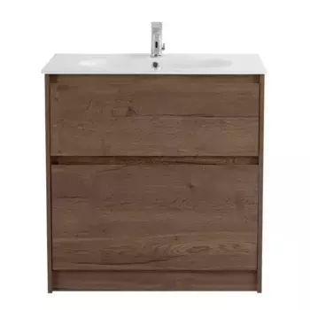 Тумба с раковиной «Belbagno» Kraft 80 (Love 81/46) Rovere Tabacco