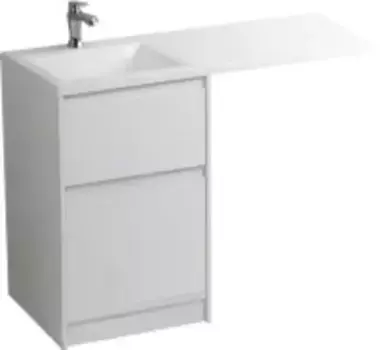 Тумба с раковиной «Belbagno» Kraft-lvd 58 (BB1200/480-LV-MR) Bianco Opaco