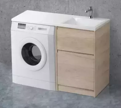 Тумба с раковиной «Belbagno» Kraft-lvd 58 (BB1200/480-LV-MR) Rovere Nebrasca Nature