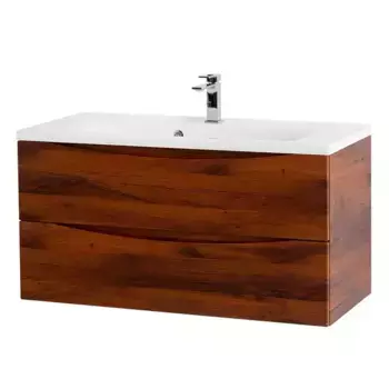 Тумба с раковиной «Belbagno» Marino 100 (BB1000/445-LV-MR-PR) подвесная Rovere Ciliegio