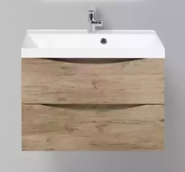 Тумба с раковиной «Belbagno» Marino 70 (BB700/450-LV-MR-AST) подвесная Rovere Nature