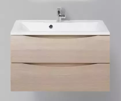 Тумба с раковиной «Belbagno» Marino 80 (BB800/450-LV-MR-PR) подвесная Rovere Grigio