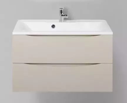 Тумба с раковиной «Belbagno» Marino 80 (BB800/450-LV-MR-PR) подвесная Crema Opaco
