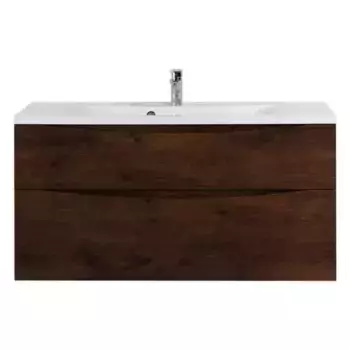 Тумба с раковиной «Belbagno» Marino H-60 100 (BB1000/445-LV-MR-PR) подвесная Rovere Moro