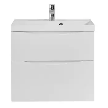 Тумба с раковиной «Belbagno» Marino H-60 90 (BB900/450-LV-MR-AST) подвесная Bianco Lucido