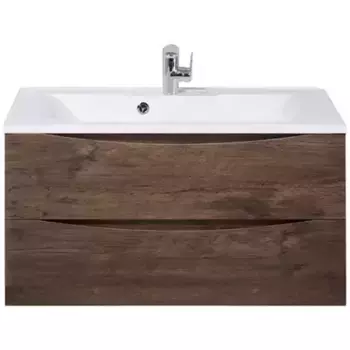 Тумба с раковиной «Belbagno» Marino H-60 80 (BB800/450-LV-MR-PR) подвесная Rovere Moro