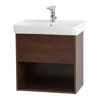 Тумба с раковиной «Belbagno» Neon 60 с ящиком (Neon 60) подвесная Rovere Scuro