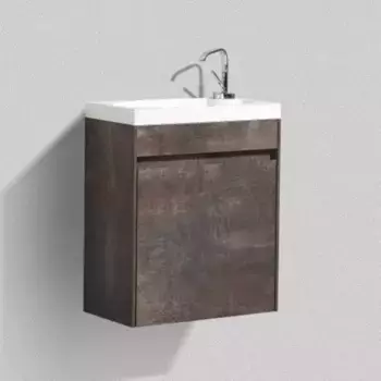 Тумба с раковиной «Belbagno» Pietra mini 46 (BB-460-PM-LVB) подвесная Stone левая