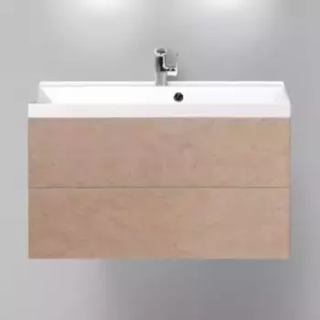 Тумба с раковиной «Belbagno» Regina 90 (BB900/450-LV-MR-AST) подвесная Marmo Rosa