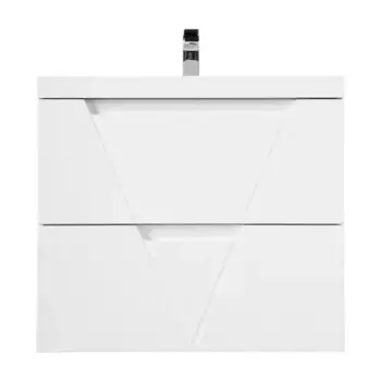 Тумба с раковиной «Belbagno» Vittoria 80 (BB800/450-LV-MR-AST) подвесная Bianco Opaco