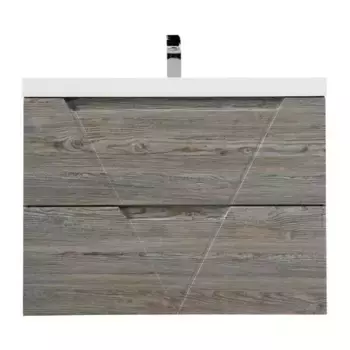 Тумба с раковиной «Belbagno» Vittoria 90 (BB900/450-LV-MR-AST) подвесная Pino