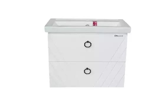 Тумба с раковиной «Bellezza» Альба 70 (Фостер 70) подвесная белая